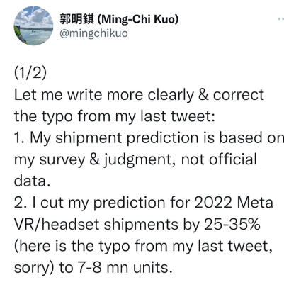 Meta VR / 2022µ